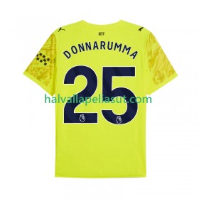 Jalkapallo Pelipaidat/Peliasut Manchester City Gianluigi Donnarumma 25 Maalivahti Kolmaspaita 2025-2026 Lyhythihainen